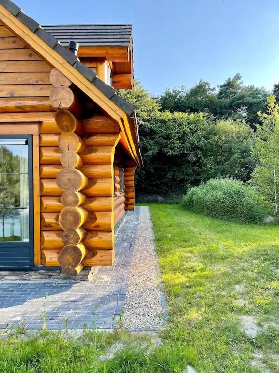 Unieke Houten Villa Met Sauna In Twente - 5P Den Ham Dış mekan fotoğraf